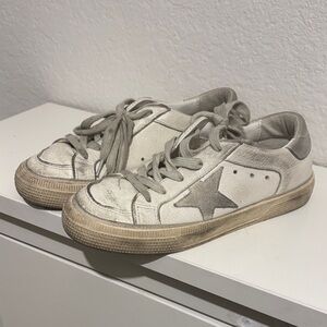 Golden Goose Kids Gray Star Sneakers